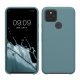 Husa Kwmobile pentru Google Pixel 5, Verde inchis, Silicon, KWM0000122K031C