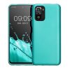 Husa Kwmobile pentru Xiaomi Redmi Note 10/Redmi Note 10S, Verde deschis, Silicon, KWM000012NZ011C