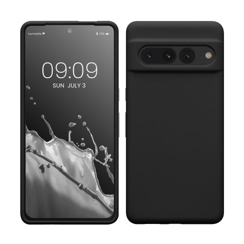 Husa Kwmobile pentru Google Pixel 7 Pro, Negru, Silicon, KWM0000171J029C