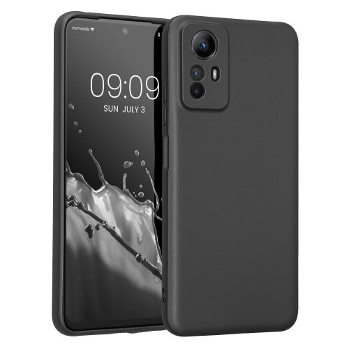 Husa Kwmobile pentru Xiaomi Redmi Note 12S, Gri, Silicon, KWM000018CN005C