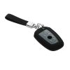 Husa Cheie Auto Kwmobile pentru BMW 3 Butoane, Negru/Gri, Piele ecologica, KWM000024XQ002C