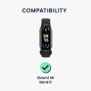 Set 2 Folii de protectie Kwmobile pentru Xiaomi Mi Band 8, Transparent/Negru, Polimer, KWM000024XX001C