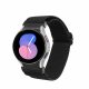 Curea Kwmobile pentru Samsung Galaxy Watch 5/Galaxy Watch 5 Pro/Galaxy Watch 4, Negru, Nylon, KWM000024XZ001C