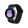 Curea Kwmobile pentru Samsung Galaxy Watch 5/Galaxy Watch 5 Pro/Galaxy Watch 4, Negru, Nylon, KWM000024XZ001C