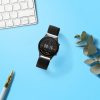 Curea Kwmobile pentru Xiaomi Mi Watch Color Sport/S1 Active, Negru, Nylon, KWM000024YA001C