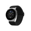 Curea Kwmobile pentru Huawei Watch GT 3 (46mm)/Watch GT 3 Pro (46mm), Negru, Nylon, KWM000024YB001C