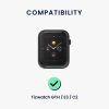 Curea Kwmobile pentru TicWatch GTH/E3/C2, Negru, Nylon, KWM000024YC001C