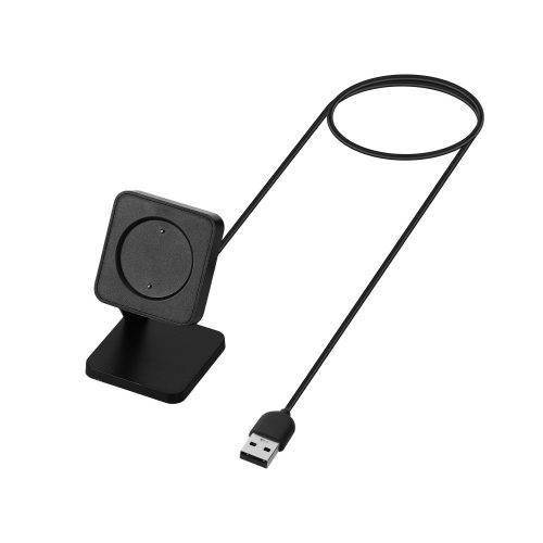 Cablu de incarcare USB Kwmobile pentru Amazfit GTS 4/GTR 4/GTR 4 Pro, Negru, Plastic, KWM000024YD001C