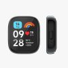 Set 2 Huse Kwmobile pentru Xiaomi Redmi Watch 3 Active, Negru/Roz, Silicon, KWM000024YF002C