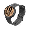 Curea Kwmobile pentru Samsung Galaxy Watch 5/Galaxy Watch 5 Pro/Galaxy Watch 4, Gri, Textil, KWM000024YM001C