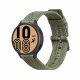 Curea Kwmobile pentru Samsung Galaxy Watch 5/Galaxy Watch 5 Pro/Galaxy Watch 4, Verde, Textil, KWM000024YM002C