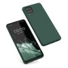 Husa Kwmobile pentru Samsung Galaxy A12, Verde, Silicon, KWM000012BL054C