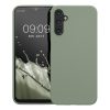 Husa Kwmobile pentru Samsung Galaxy A14 5G, Verde, Silicon, KWM0000195F012C