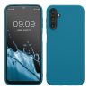 Husa Kwmobile pentru Samsung Galaxy A14 5G, Albastru, Silicon, KWM0000195F013C