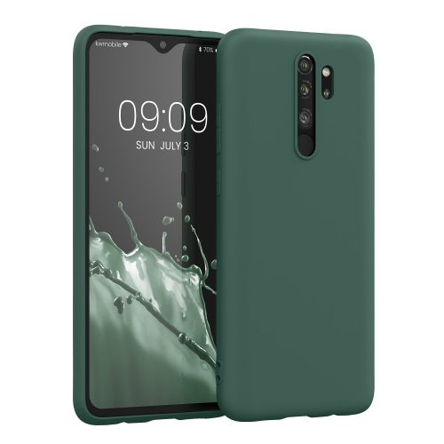 Husa Kwmobile pentru Xiaomi Redmi Note 8 Pro, Verde, Silicon, KWM000010MT041C