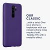 Husa Kwmobile pentru Xiaomi Redmi Note 8 Pro, Mov, Silicon, KWM000010MU013C