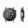 Set 2 Huse Kwmobile pentru Amazfit GTR 4, Negru/Transparent, Silicon, KWM0000188X002C