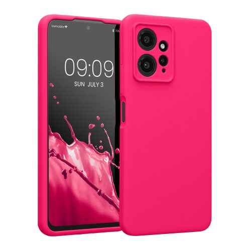 Husa Kwmobile pentru Xiaomi Redmi Note 12, Roz, Silicon, KWM000018UL009C