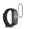 Set 2 Huse complete Kwmobile pentru Xiaomi Mi Band 7, Transparent, Plastic, KWM000024ZE001C