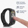 Set 2 Huse complete Kwmobile pentru Xiaomi Mi Band 7, Transparent, Plastic, KWM000024ZE001C