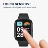 Set 2 Folii de protectie Kwmobile pentru Xiaomi Redmi Watch 3 Active, Transparent/Negru, Polimer, KWM000024ZH001C