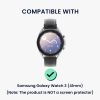 Set 2 Huse Kwmobile pentru Samsung Galaxy Watch 3, Negru/Auriu, Plastic, KWM000024ZP001C