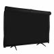 Husa rollup Kwmobile pentru televizor de 43 inch, Negru, Plastic, KWM000024ZR001C