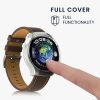 Set 2 Huse Kwmobile pentru Huawei Watch 4 Pro, Transparent/Negru, Plastic, KWM000024ZT001C