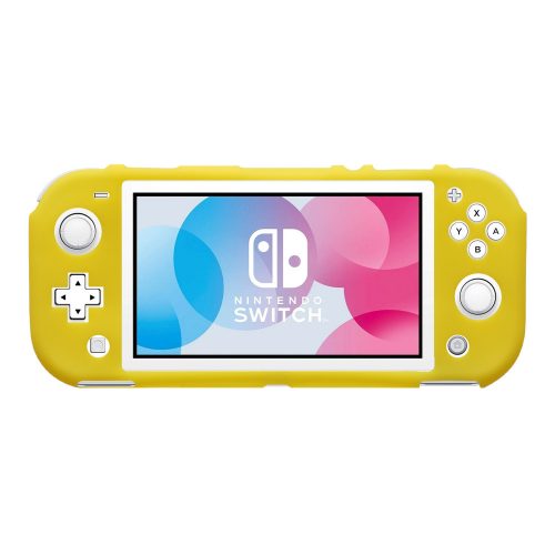 Husa consola Kwmobile pentru Nintendo Switch Lite, Galben, Silicon, KWM000023QA001C