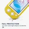 Husa consola Kwmobile pentru Nintendo Switch Lite, Galben, Silicon, KWM000023QA001C