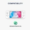 Husa consola Kwmobile pentru Nintendo Switch Lite, Galben, Silicon, KWM000023QA001C