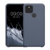 Husa Kwmobile pentru Google Pixel 5, Albastru inchis, Silicon, KWM0000122K032C