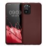 Husa Kwmobile pentru Xiaomi Redmi Note 10/Redmi Note 10S, Rosu inchis, Silicon, KWM000012NZ012C