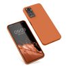 Husa Kwmobile pentru Xiaomi Redmi Note 11 Pro/Redmi Note 11 Pro 5G/Redmi Note 12 Pro, Portocaliu, Silicon, KWM0000151A059C