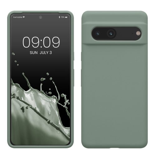 Husa Kwmobile pentru Google Pixel 7, Verde, Silicon, KWM0000171I043C