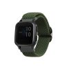 Curea Kwmobile pentru Garmin Venu Sq 2 Music, Verde inchis, Nylon, KWM0000250E002C