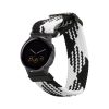 Curea Kwmobile pentru Garmin Vivomove 3S/Vivoactive 4S, Negru/Alb, Nylon, KWM0000250F001C