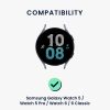 Curea Kwmobile pentru Samsung Galaxy Watch 5/Galaxy Watch 5 Pro/Galaxy Watch 4, Negru, Nylon, KWM0000250H001C