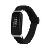 Curea Kwmobile pentru Fitbit Inspire 2/Inspire HR, Negru, Nylon, KWM0000250I001C