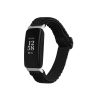 Curea Kwmobile pentru Fitbit Inspire 2/Inspire HR, Negru, Nylon, KWM0000250I001C