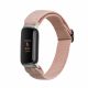 Curea Kwmobile pentru Fitbit Luxe, Roz deschis, Nylon, KWM0000250J001C