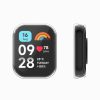 Set 2 Huse Kwmobile pentru Xiaomi Mi Band 8 Pro, Transparent/Negru, Silicon, KWM0000250N002C