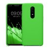 Husa Kwmobile pentru OnePlus 6, Verde, Silicon, KWM0000099A032C