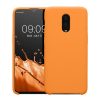 Husa Kwmobile pentru OnePlus 6T, Portocaliu, Silicon, KWM000009BL033C