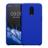 Husa Kwmobile pentru OnePlus 6T, Albastru, Silicon, KWM000009BL035C