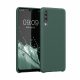 Husa Kwmobile pentru Samsung Galaxy A50, Verde, Silicon, KWM0000102C032C