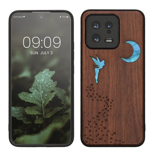 Husa Kwmobile pentru Xiaomi 13, Multicolor, Lemn, KWM000018BY006C