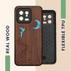 Husa Kwmobile pentru Xiaomi 13, Multicolor, Lemn, KWM000018BY006C