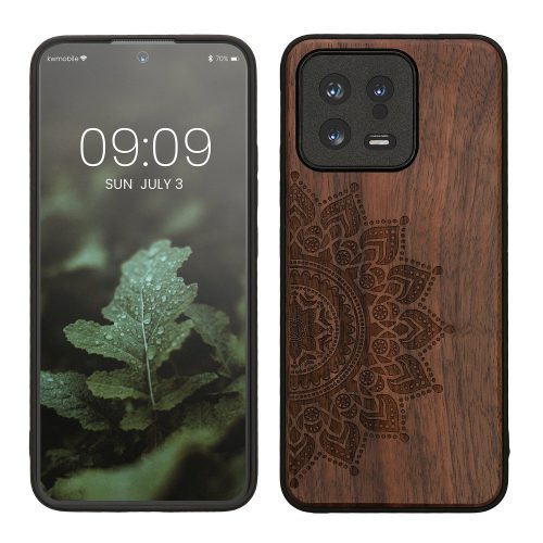 Husa Kwmobile pentru Xiaomi 13, Maro, Lemn, KWM000018BY007C