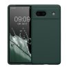 Husa Kwmobile pentru Google Pixel 7a, Verde inchis, Silicon, KWM000019YE035C